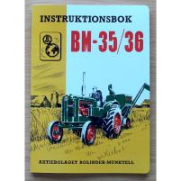 Instruktionsbok Volvo traktor BM-35/36