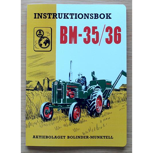 Instruktionsbok Volvo traktor BM-35/36