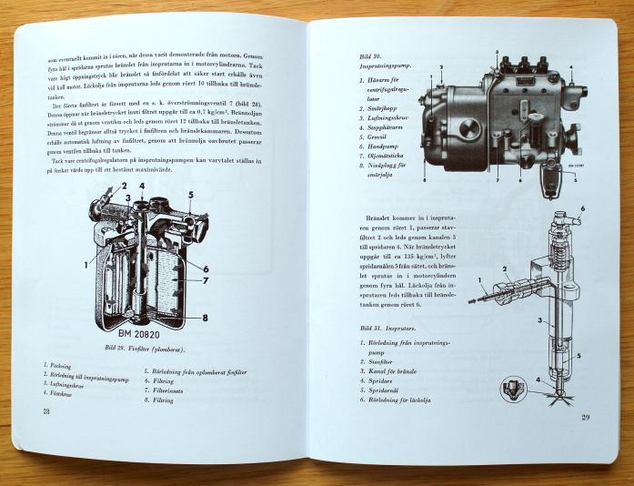 Instruktionsbok Volvo traktor BM-35/36