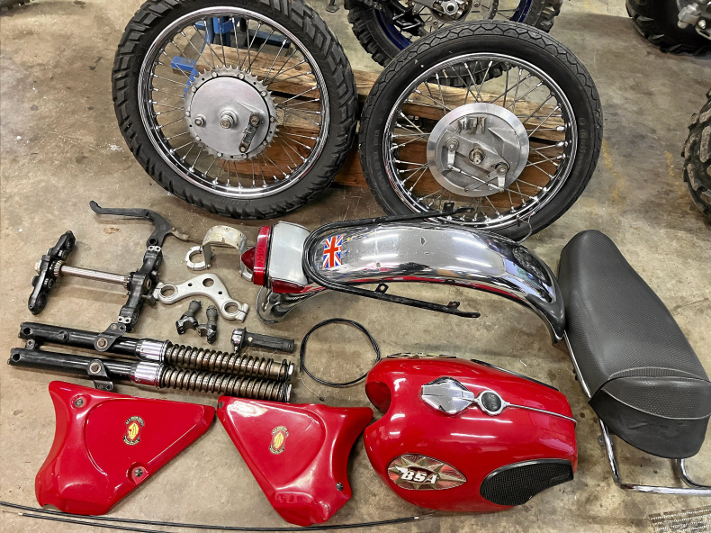 BSA Shooting Star 1969