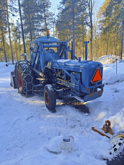 Baklastare byggd på fordson super major
