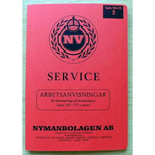 Verkstadshandbok Sachs 150 &amp; 175 cc motor