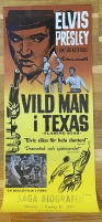 Elvis - Vild Man i Texas - Bio-affisch i original