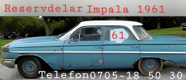 Chevrolet Impala Reservdelar 1961