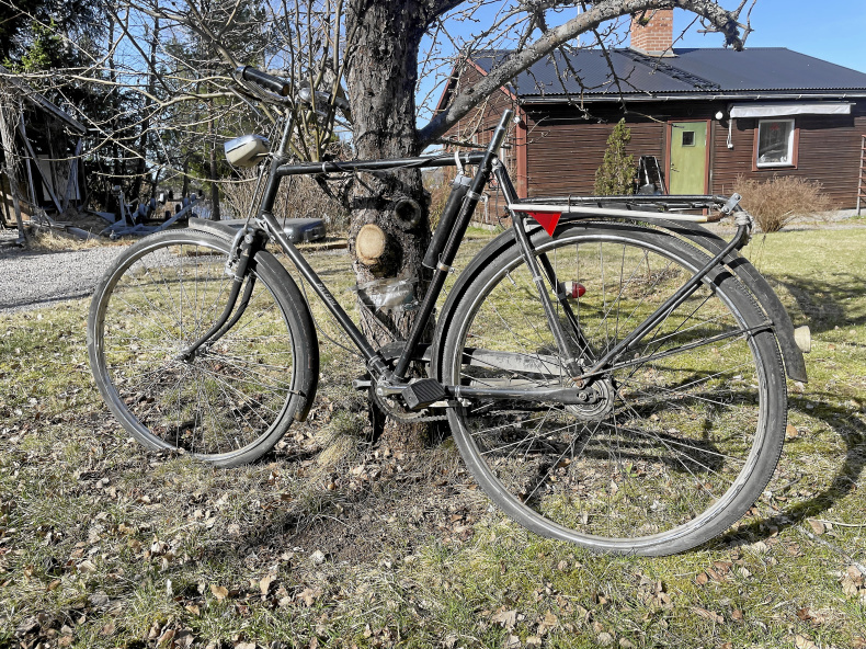 Herrcykel Raleigh från 1973