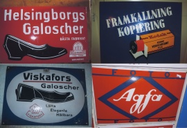 Emaljskyltar