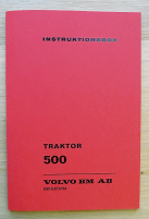 Instruktionsbok Volvo Traktor BM 500