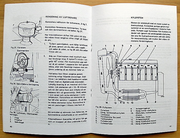 Instruktionsbok Volvo BM LM 1240