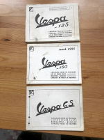 Sprängskisser Vespa