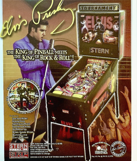 ELVIS FLIPPER och WURLITZER OMT