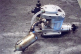 Laser 11,5 cc engelsk motor