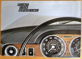 Broschyr Fiat 125 Special 1971