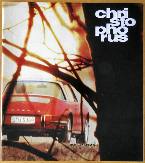 Porsche Christophorus nr 107 1970