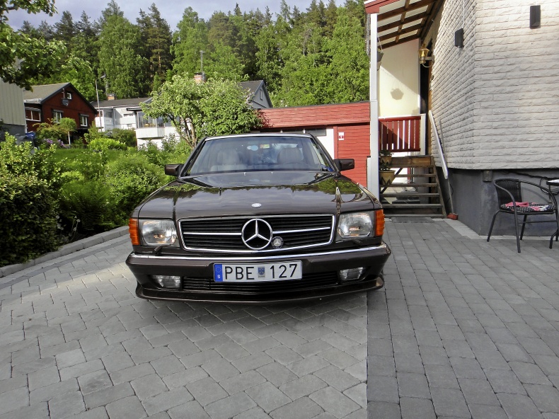 Mercedes 500 SEC AMG Aut231hk EN ÄGARE i SVERIGE