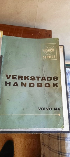 Verkstadshandbok Volvo 144