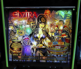 Flipperspel Elvira Bally