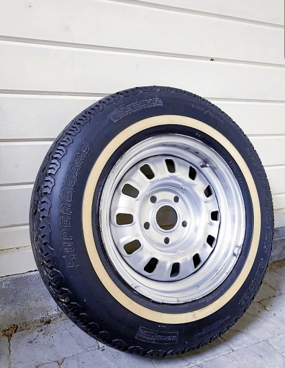 OEM GT-fälg till 1968-69 Ford Mustang och Torino
