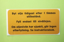 BM Volvo dekal