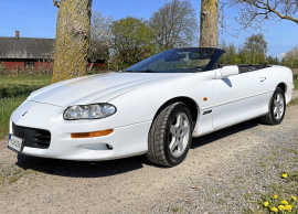 Chevrolet Camaro cabriolet, lågmil, nybesiktad
