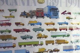 Scania Affisch 1891-1991