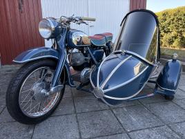 NSU Pretis Maxi -68 med sidovagn