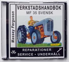 Verkstadshandbok Massey Ferguson 35 på CD el. USB.