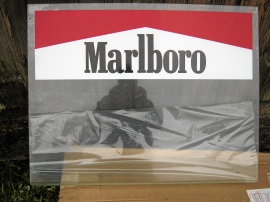 Marlboro reklamskylt