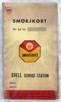 SHELL SMÖRJKORT