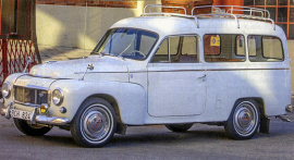 Volvo Duett polis m.m. 1/43