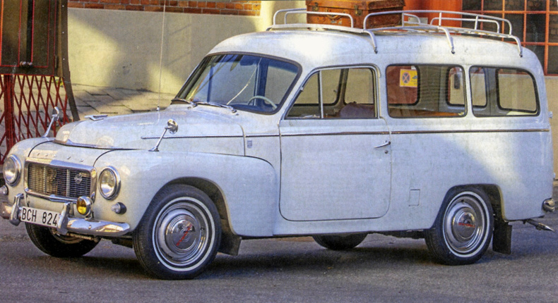 Volvo Duett polis m.m. 1/43
