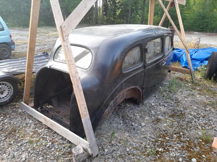 Volvo PV 831 Kaross och ram