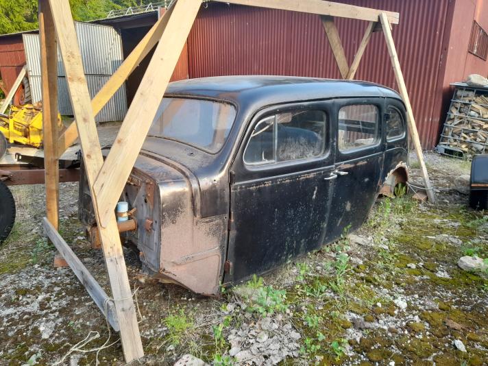 Volvo PV 831 Kaross och ram