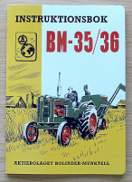 Instruktionsbok Volvo traktor BM-35/36