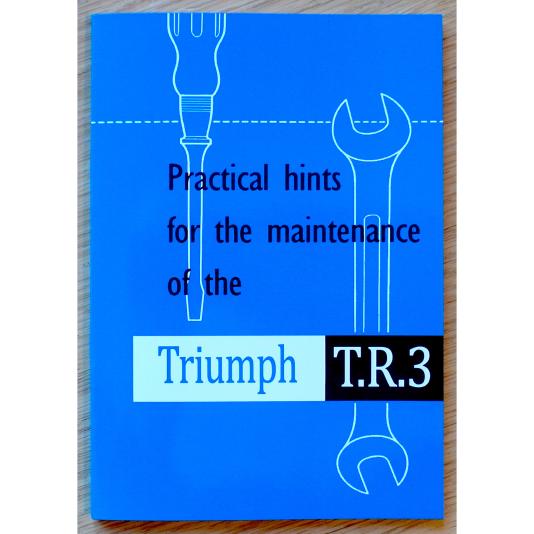 Instruktionsbok Triumph TR3 1958-1961
