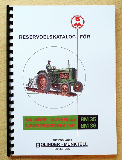 Reservdelskatalog BM 35 & BM 36