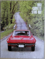 Broschyr Chevrolet Corvette 1965