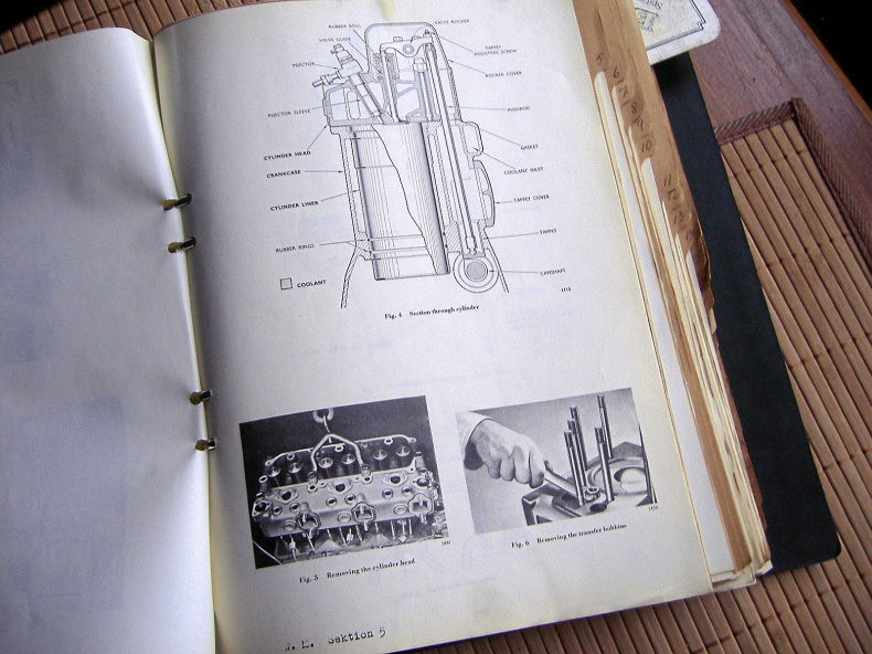 Manual till Rolls-Royce  motor m.m.