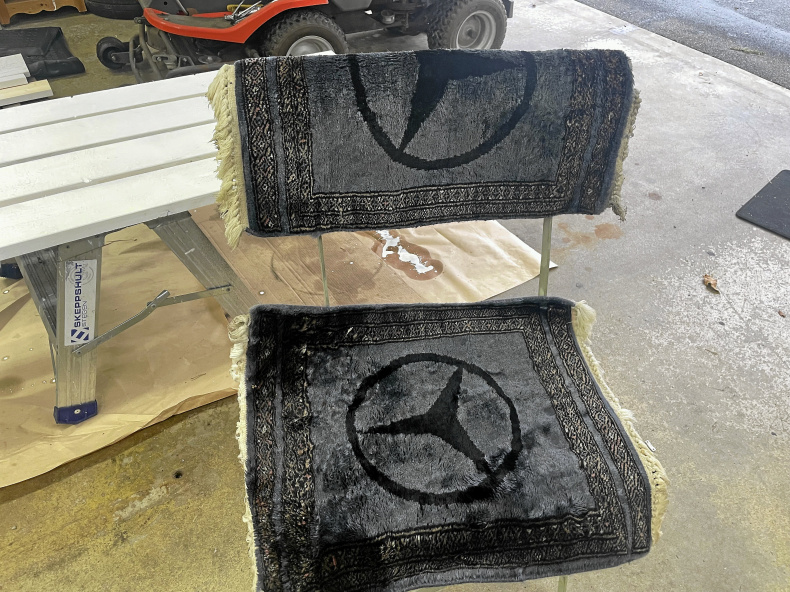 Original Mercedes golvmattor