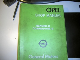 Verkstadshandböcker till Opel Rekord D