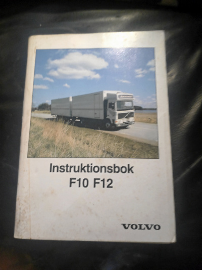 Volvo F 10 F12 instruktions bok