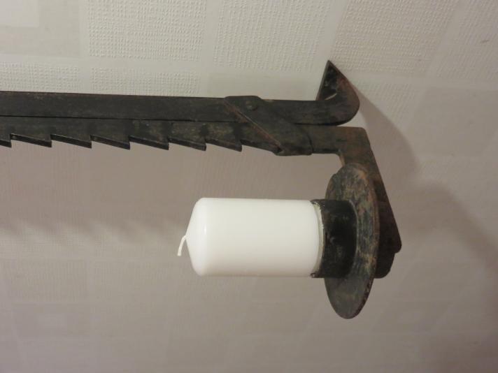 Ljusstake i gjutjärn