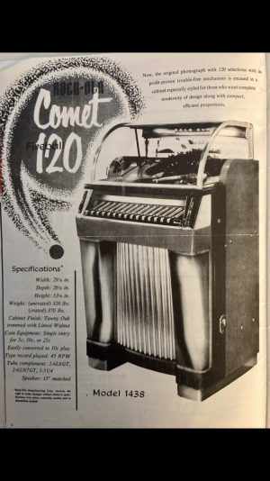 ROCK-OLA 1954