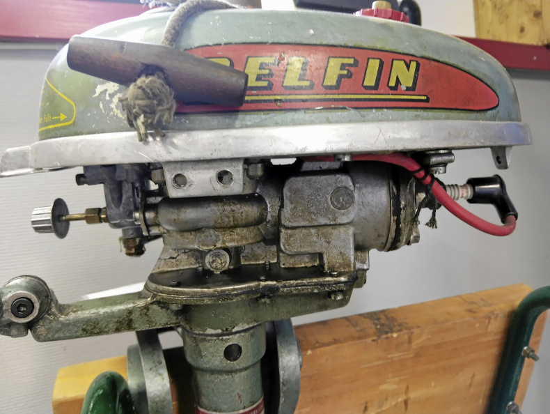 Utombordsmotor  Delfin 1953