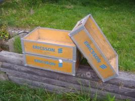 Ericsson förvaringslådor i fint skick