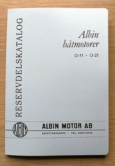 Reservdelskatalog Albin Båtmotorer