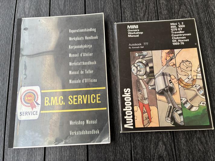 Reparationshandböcker BMC Mini 1959-1976