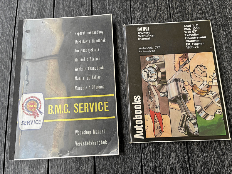 Reparationshandböcker BMC Mini 1959-1976