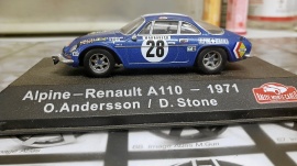 ALPINE RENAULT A 110 71 RALLYE