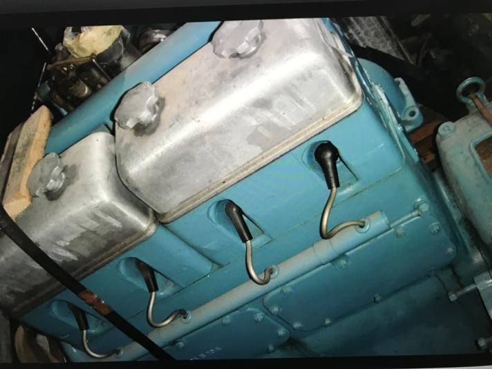 Scania-Vabis motor typ402/1, 1940-tal