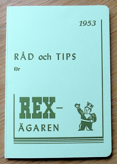 Råd och tips för REX motorcyklar 1931-1953